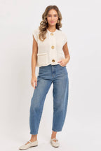 Abby Vest Knit Top