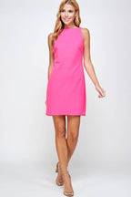 Solid Shift Dress