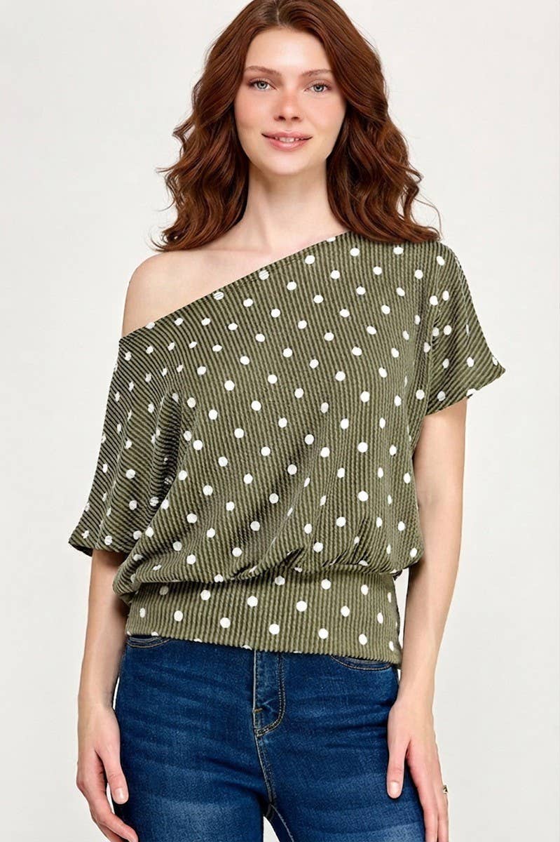 Polka Dot Top