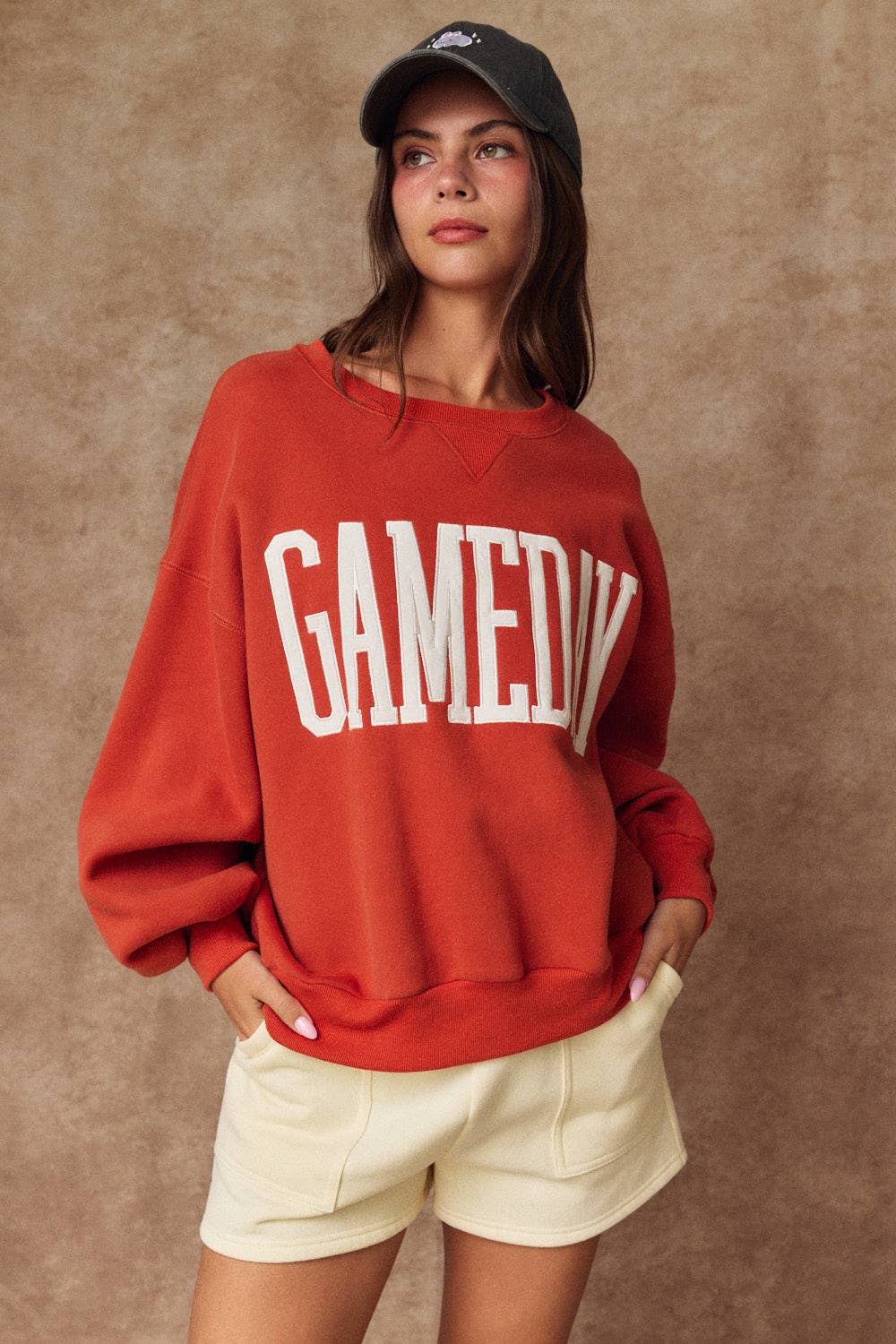 PT18777 - Heather Gameday Sweatshirt