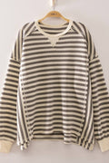 NT12742-Stripe Waffle Top