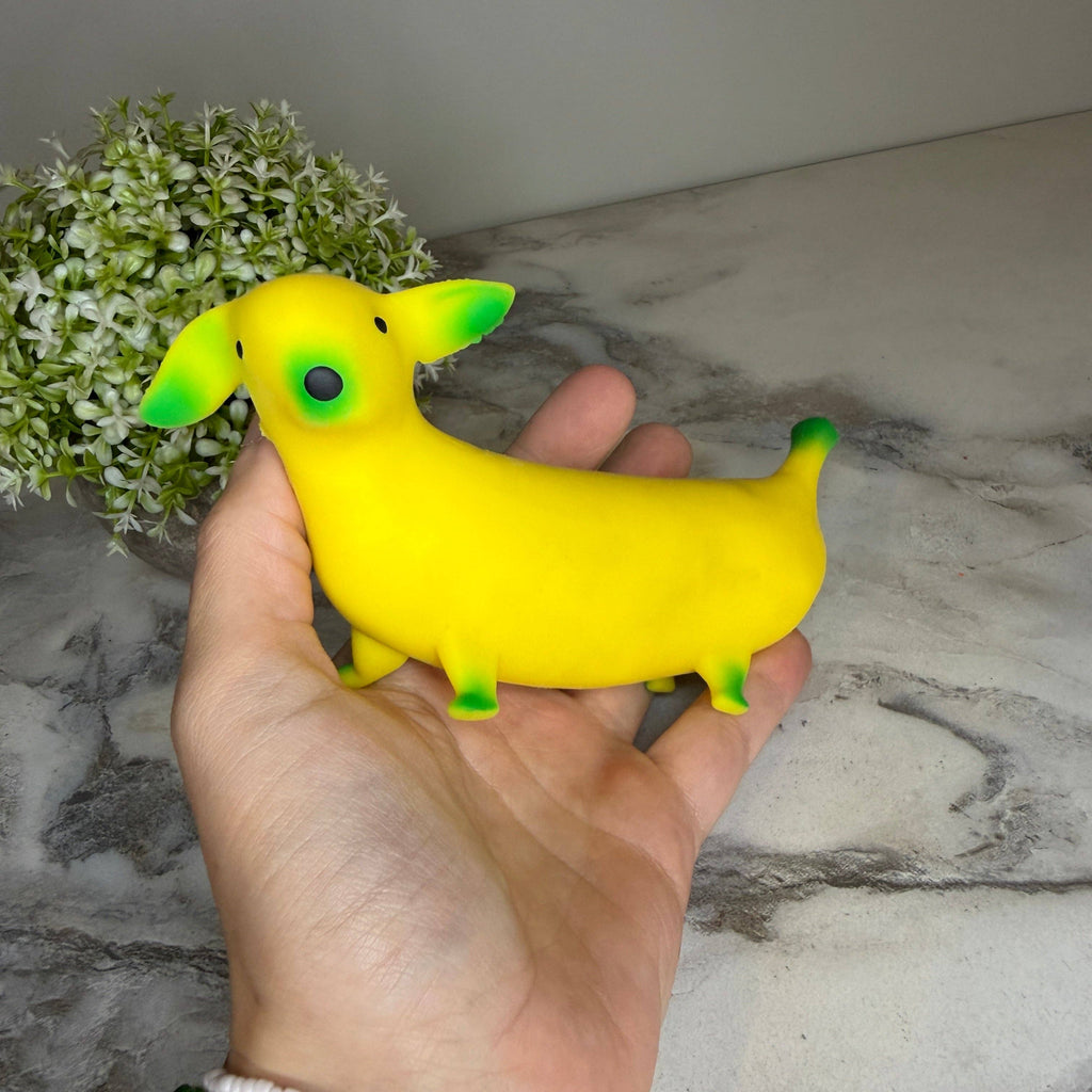 Squishy Toy - Banana Dog