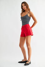 Western Pocket Short - RED - JH688