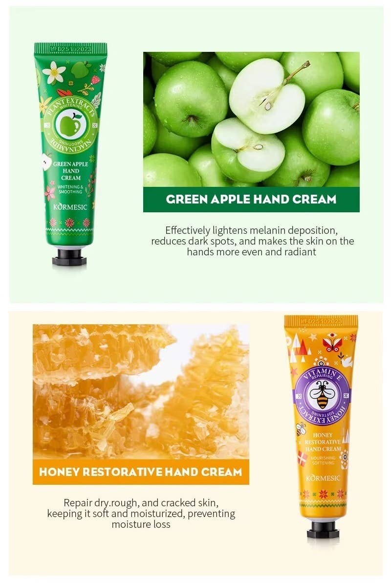 Natural Scent Moisturizing Hand Cream Set