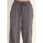 French Terry Star Patch Sweatpants