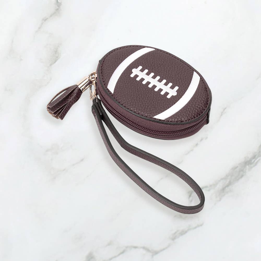 Gameday Football Coin Purse