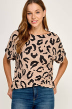 Leopard Print Top