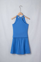 LAS Slim Tank Top Mini Skort 2pcs Outfit (S-XL)