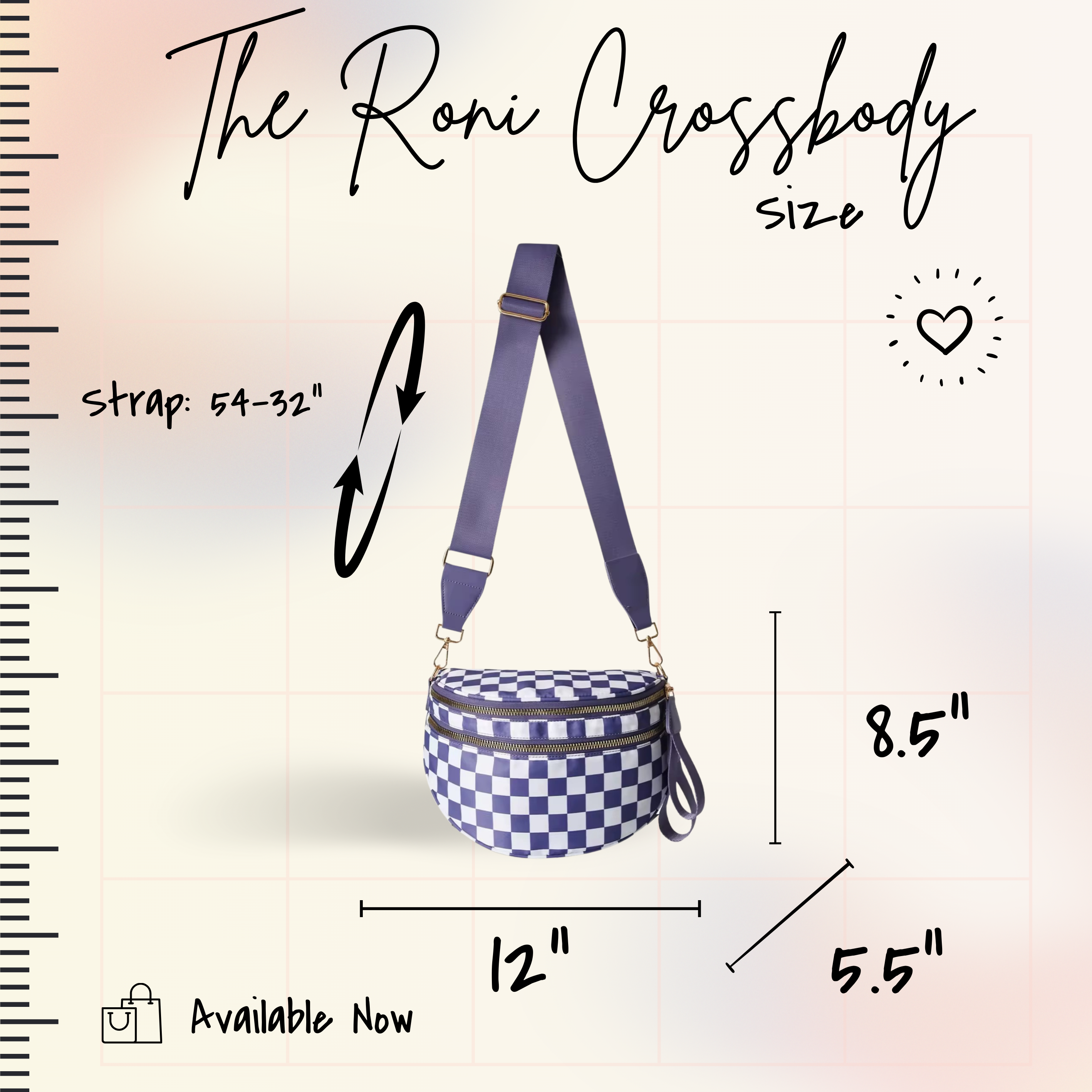 The Ronnie Strawberry Crossbody