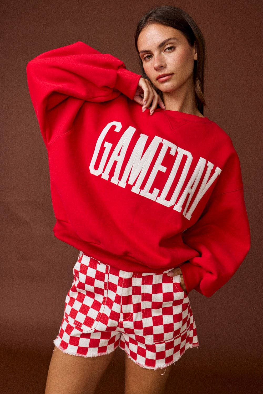PT18777 - Heather Gameday Sweatshirt