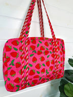 Local Royal Quilted Duffle Bag Weekender Bag