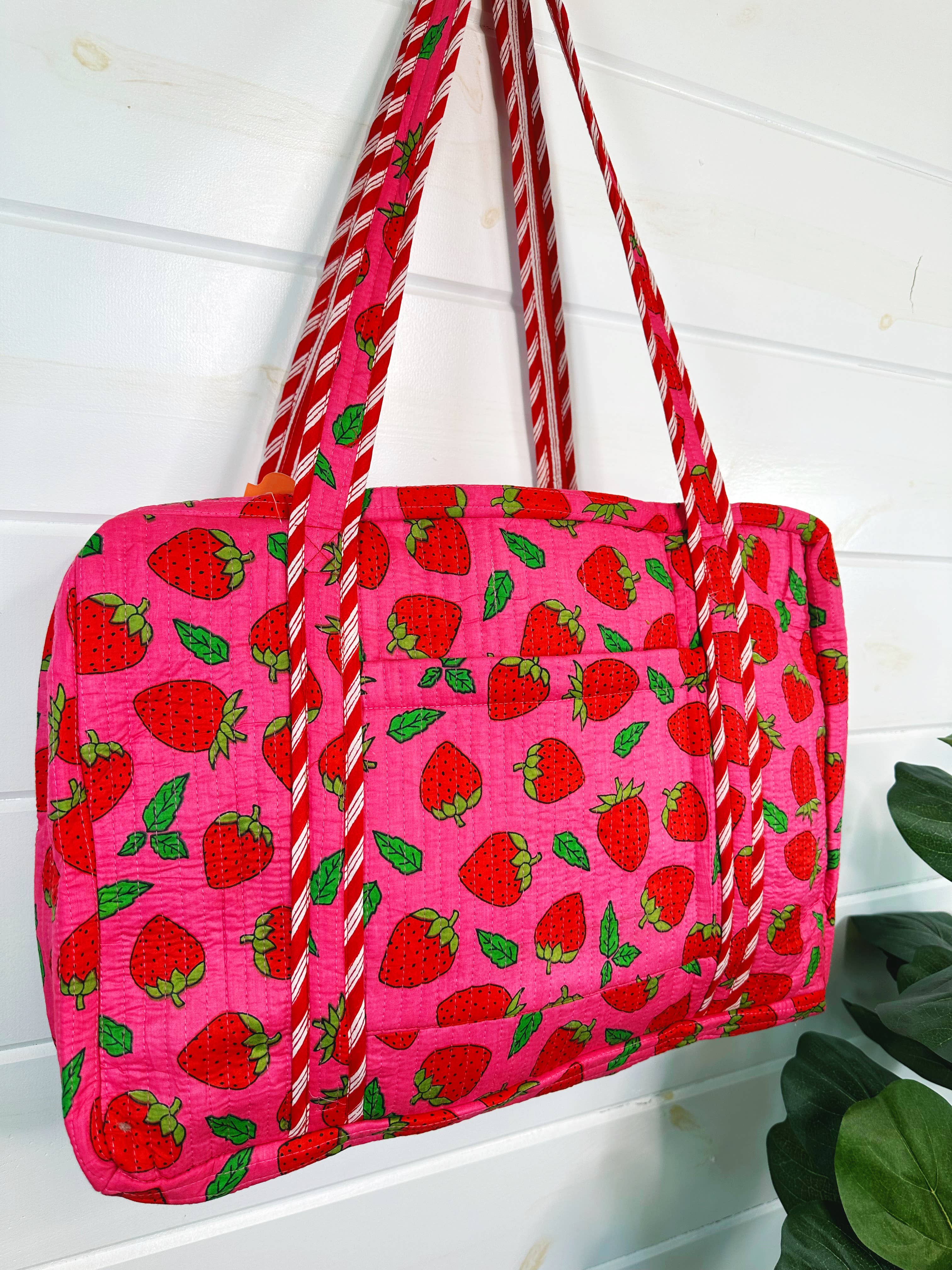 Local Royal Quilted Duffle Bag Weekender Bag