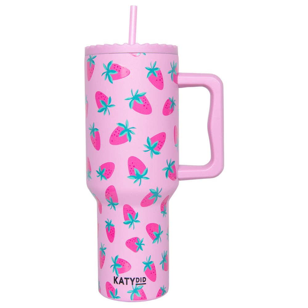 Katydid Strawberry 38 Oz Tumbler