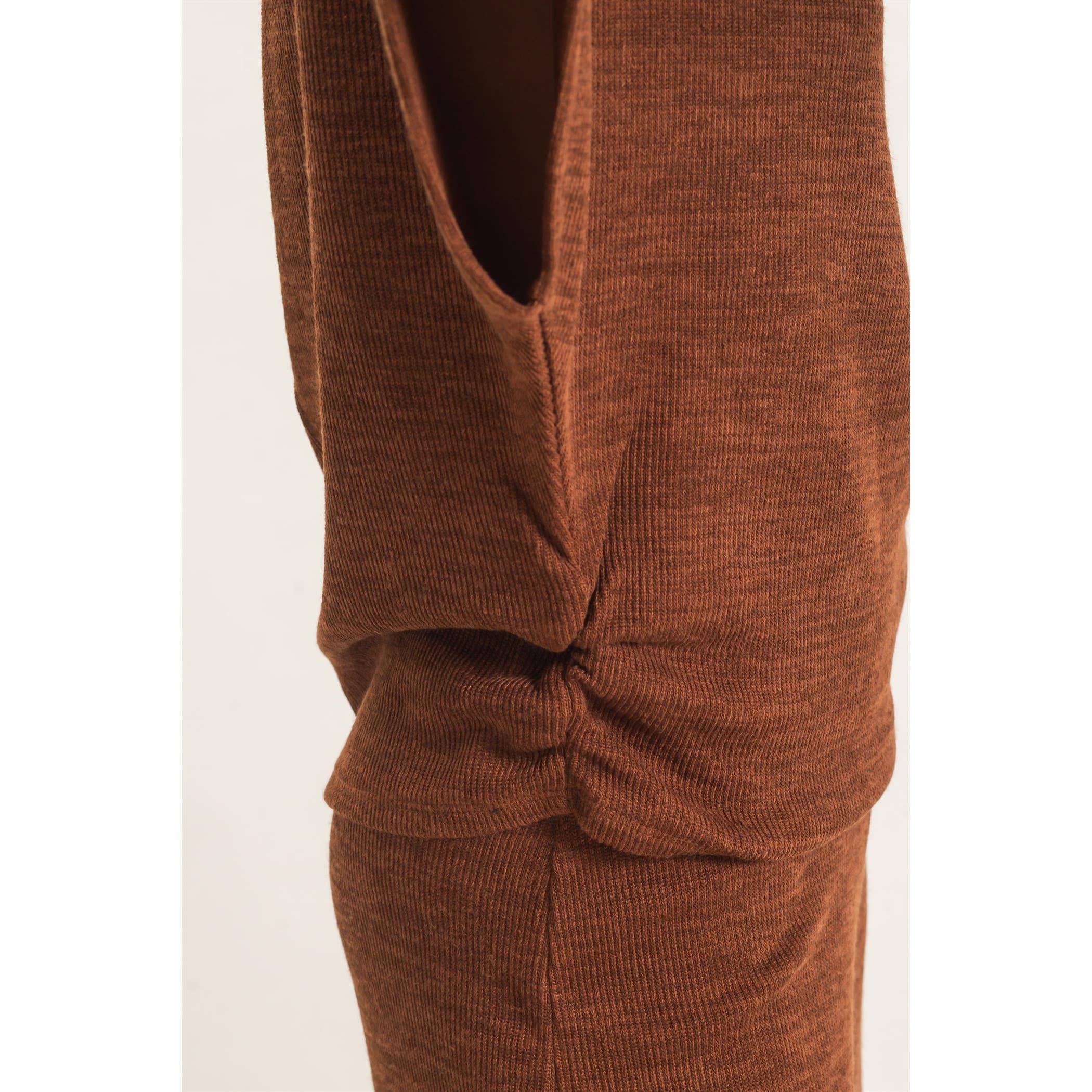 Dolman Sleeve Top And Pant Set