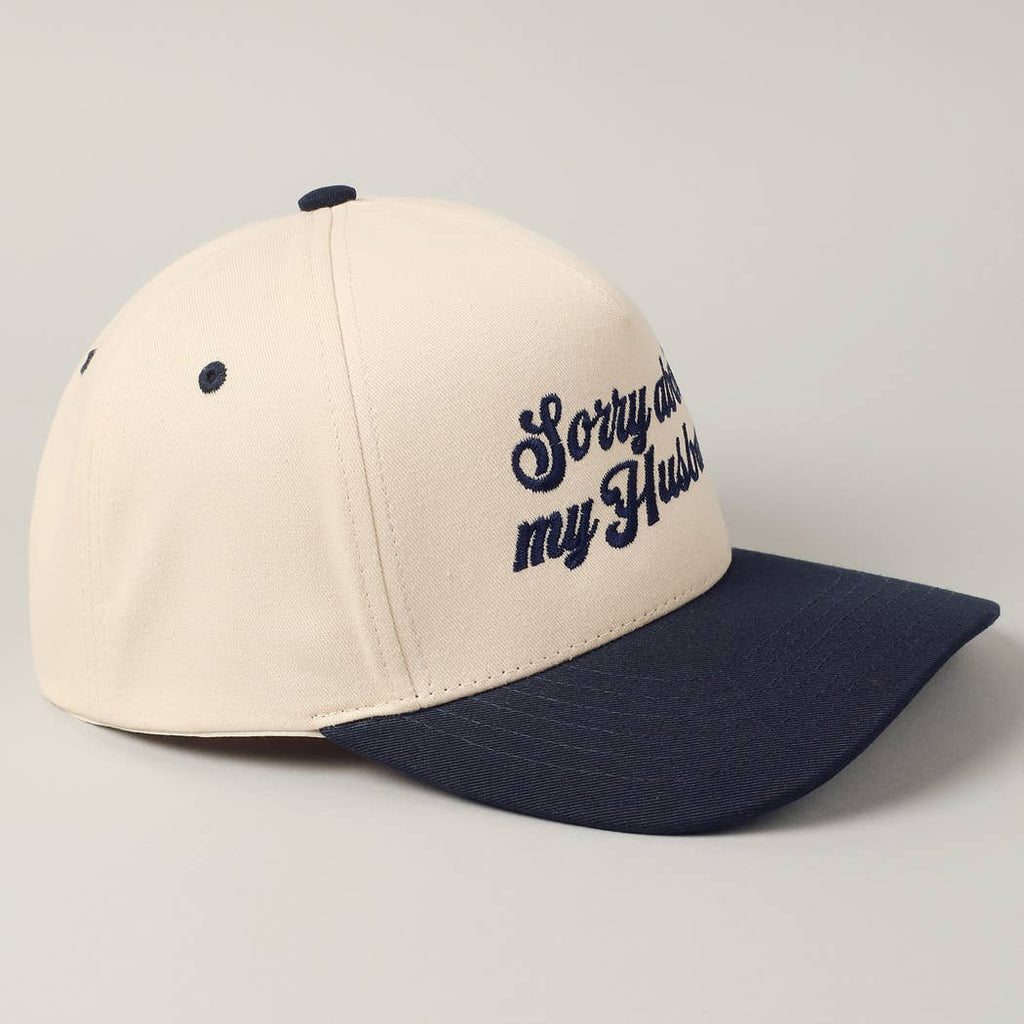 Sorry About My Husband Cap