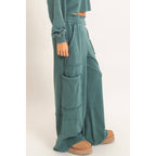 Mineral Wash Cargo Pocket Pants