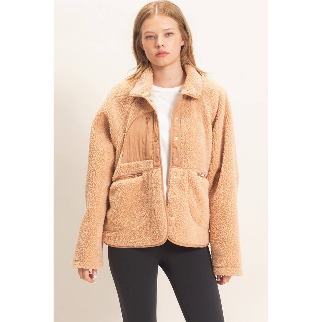 Sherpa Fleece Jacket