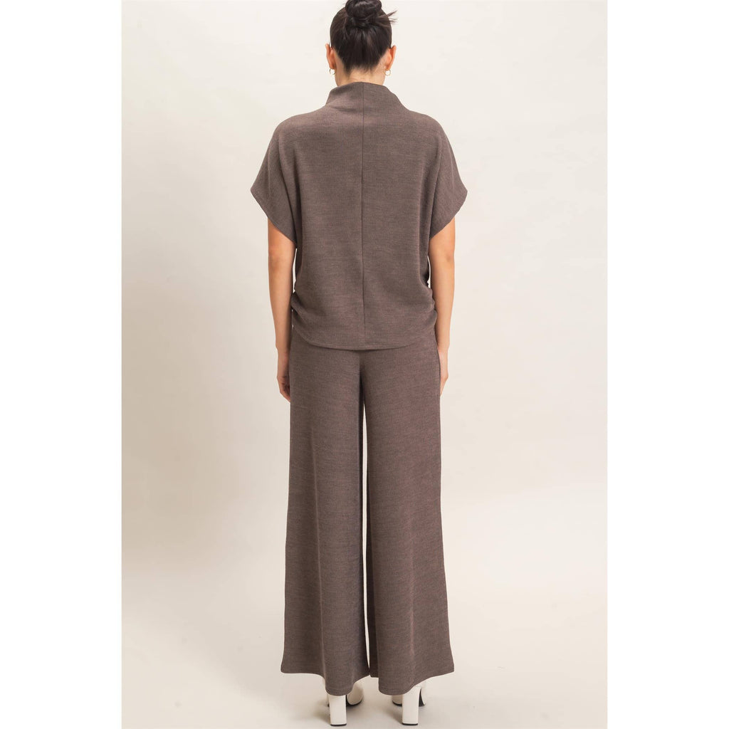Dolman Sleeve Top And Pant Set