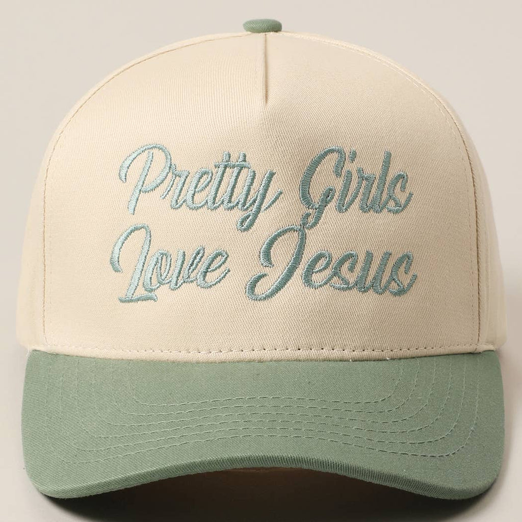 Pretty Girls Love Jesus Hat
