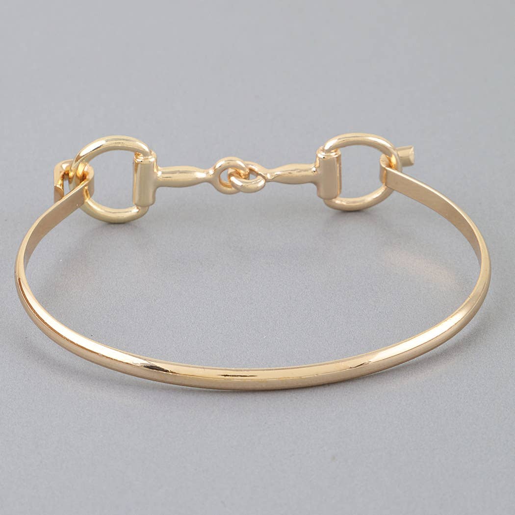 Polished Horseshoe Cuff Bracelet
