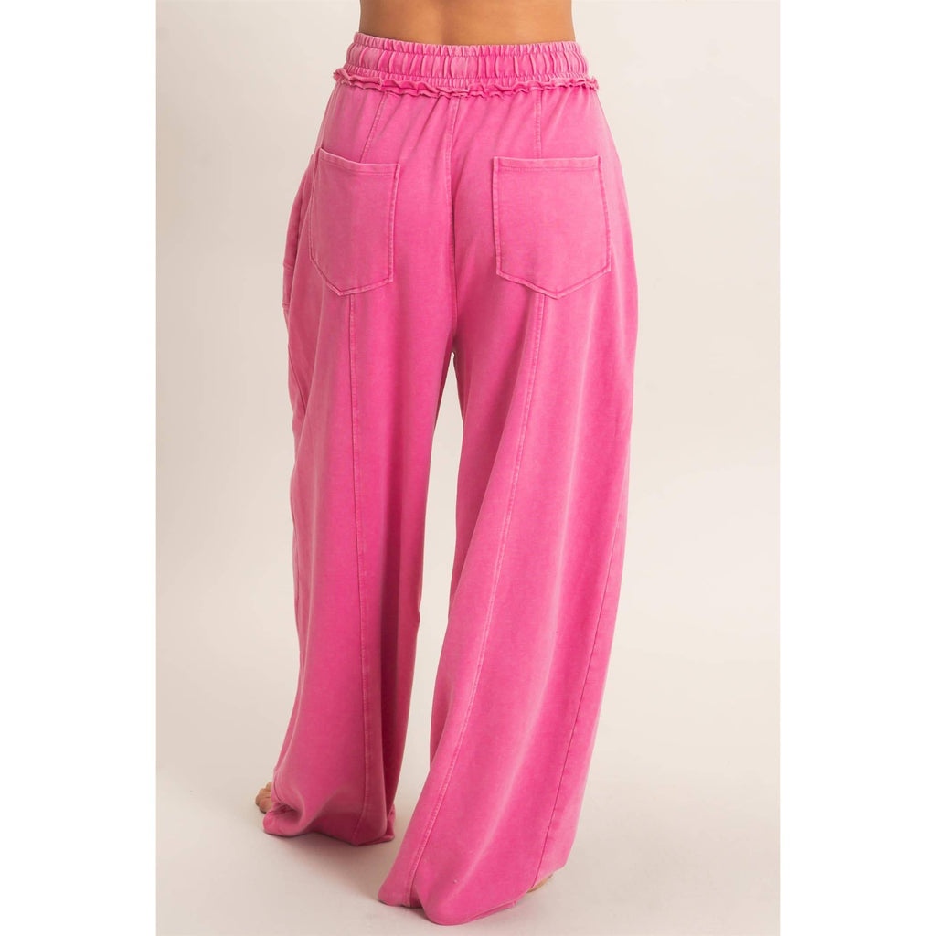 Mineral Washed Barrel Sweatpants