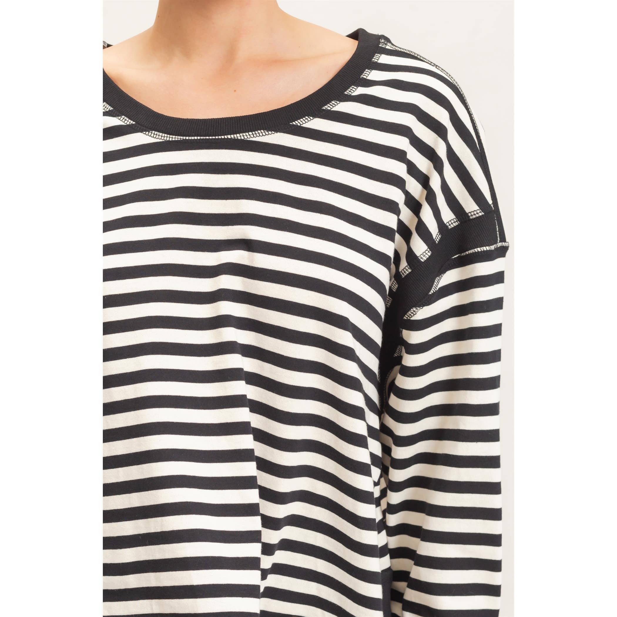 Striped Long Sleeve Top