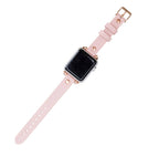 Apple Watch Band 38mm 40mm 42mm 44mm, Leather Watchband, Leopard Apple Watch Strap, iWatch Bracelet, Personalized Gift, Custom iWatch Band