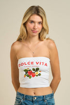 55811-Dolce Vita Italian Market Tube Top