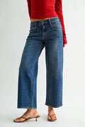 Ankle Length Straight Leg - DARK DENIM - JP431