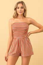 AR33003AS - STRIPE TUBE ROMPER