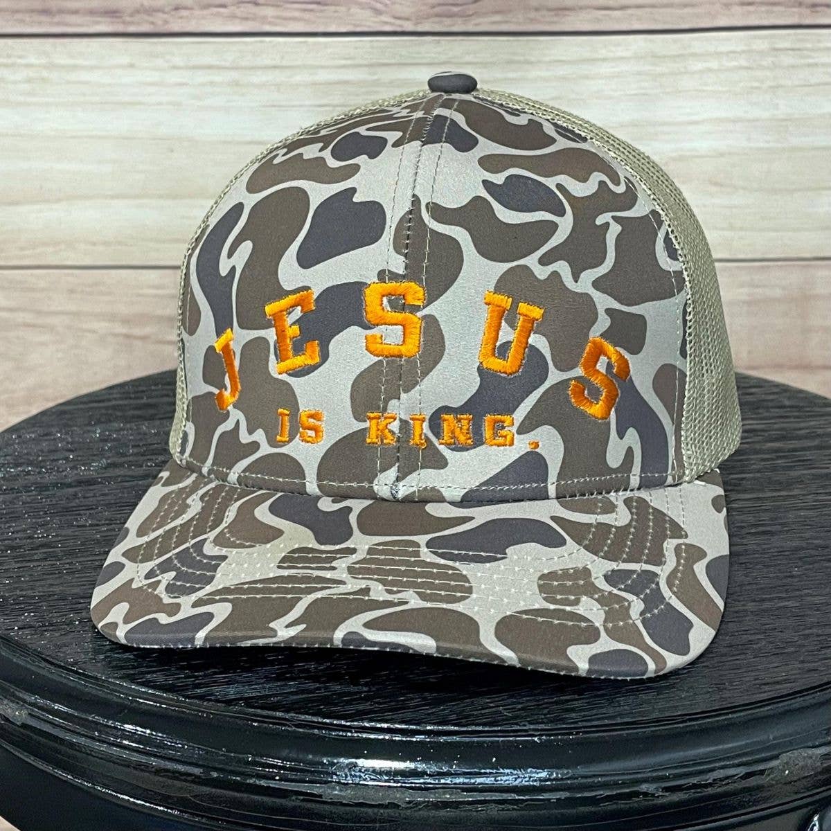 Jesus is King | LC Elizabeth Original | Embroidered Baseball Hat