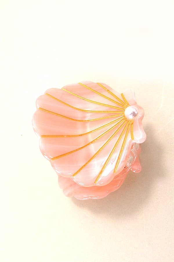 Beach Pearl Claw Clip