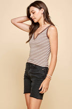 JK32311BS - MULTI STRIPE TANK CROP TOP