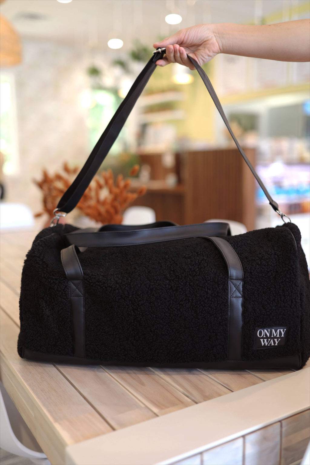 Duffle Bag – Teddy Sherpa Duffle - Midnight