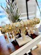 Trendy Gold Everyday Charm Bracelet