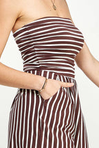 AR33003AS - STRIPE TUBE ROMPER