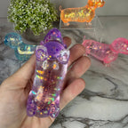 Squishy Toy - Glitter Weiner Dog