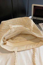 Straw Woven The Tote Bag - Zenana