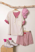 NT12336-Mineral Washed Oversized Comfy Knit Top
