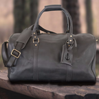 Leather Duffle Bag, Handmade Mens Leather Weekend Bag, Personalized Duffel Bag, Leather Holdall Bag, Leather Overnight Bag, Leather Gym Bag for Men