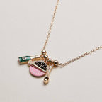 Caviar Charm Necklace | Whimsical Pendant Jewelry