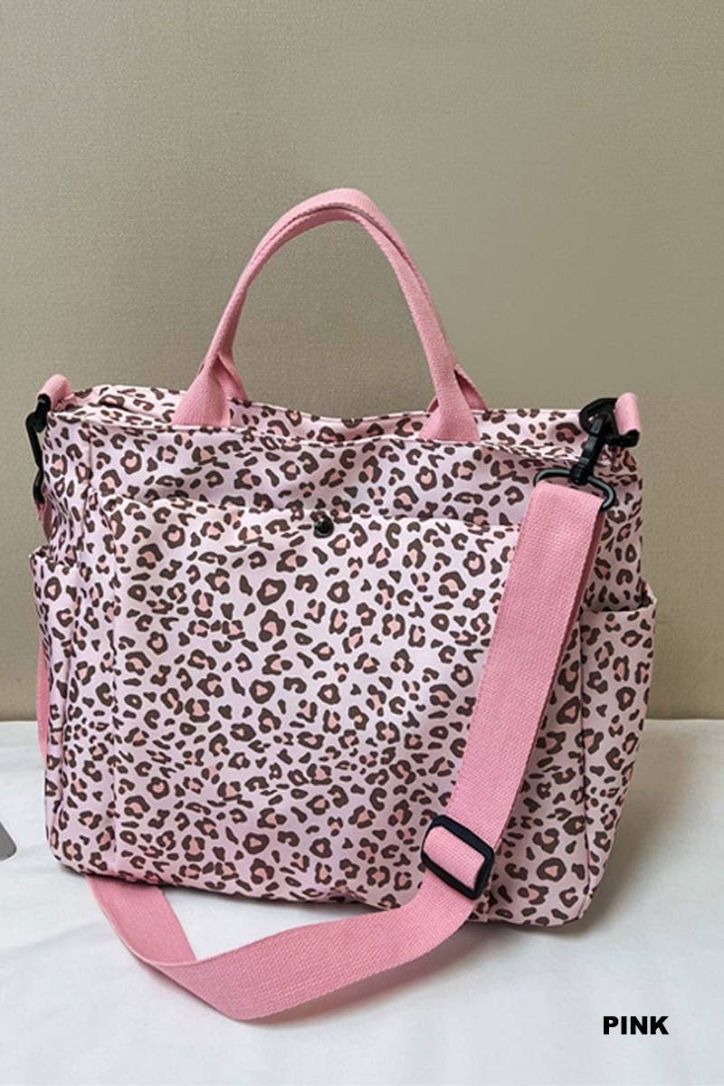 Leopard Caryall Diaper Tote Bag