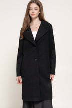 Long Sleeve Soft Long Coat
