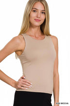 ',..Premium Rayon Double Layered  Tank Top