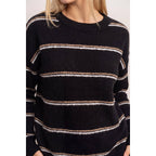 Striped Crew Neck Sweater