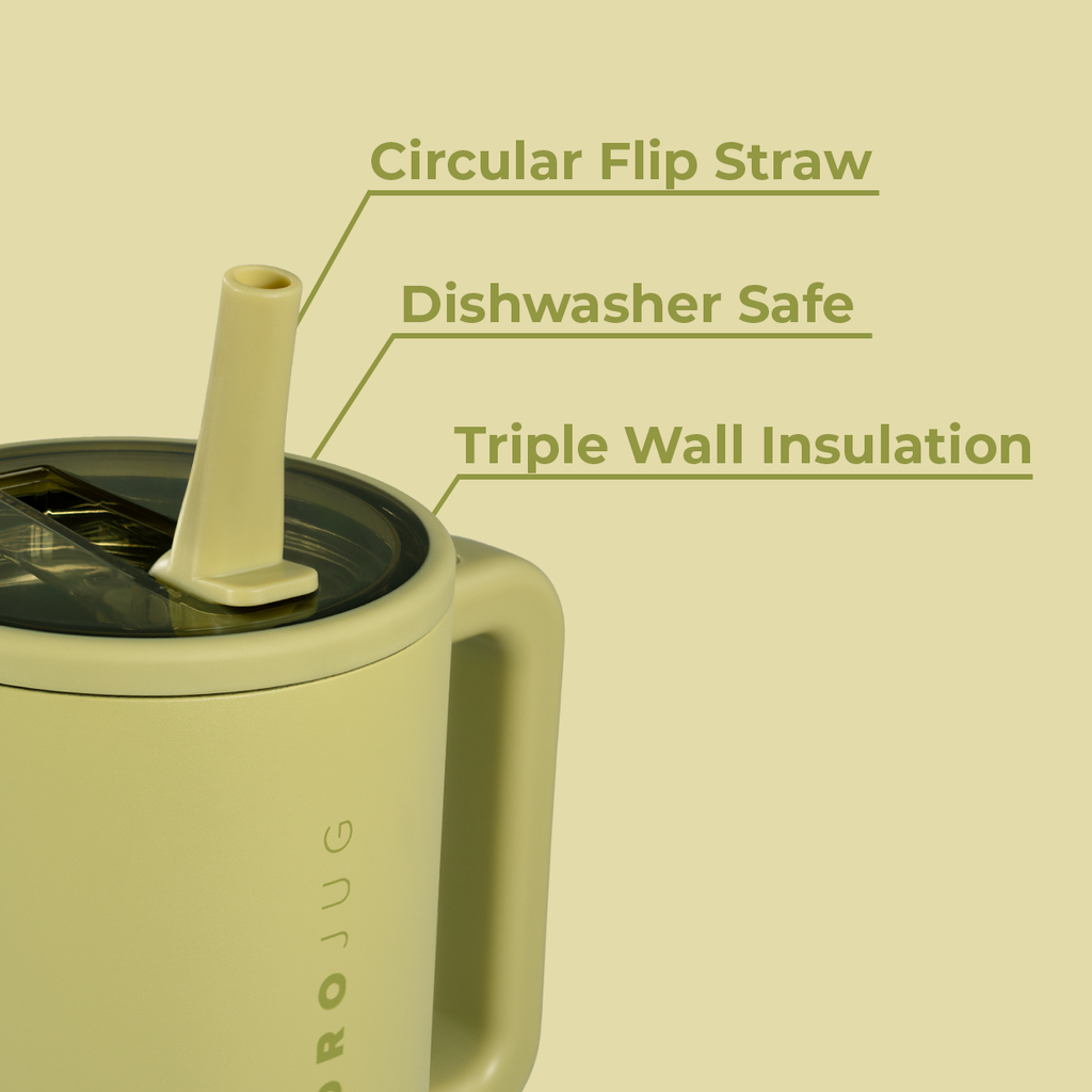 Olive 40oz HydroJug Traveler Tumbler