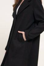 Long Sleeve Soft Long Coat