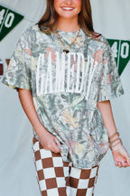 Gameday Vintage Wood Camo Heavy Tee