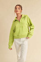 950CK Dove Funnel Neck Half Zip 6