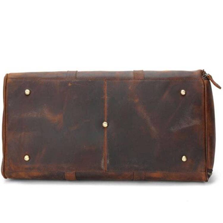 Leather Duffle Bag, Handmade Mens Leather Weekend Bag, Personalized Duffel Bag, Leather Holdall Bag, Leather Overnight Bag, Leather Gym Bag for Men